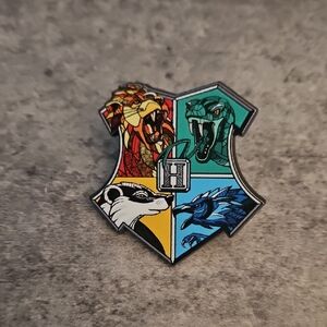 Hogwarts House Crest Enamel Pin